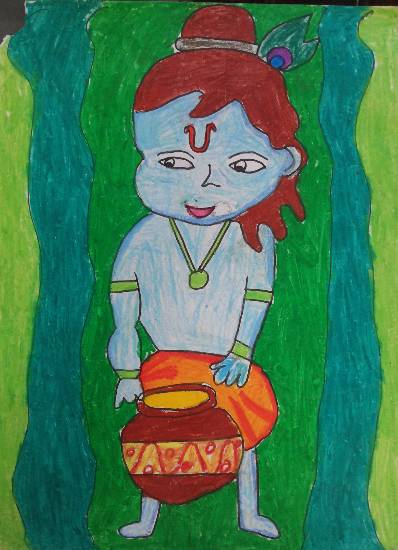 Lord Krishna Sketch by frankymaranata on DeviantArt