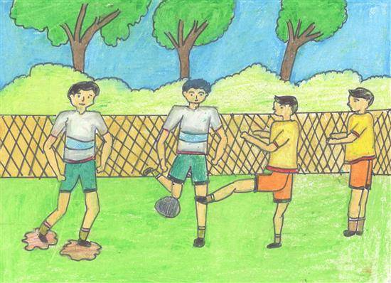 Playing Football Drawing ( 397 ) - video Dailymotion