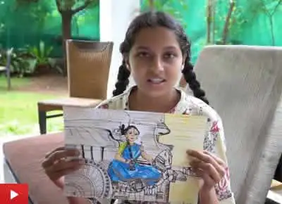 Ananya Kirsur talks about her shortlisted painting