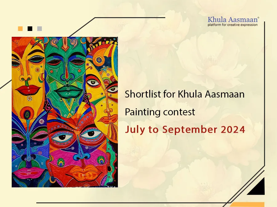 Shortlist from Khula Aasmaan art contest July to September 24