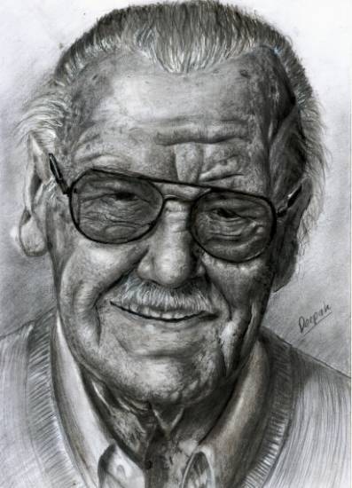 Just finished my Stan Lee drawing after two months Hope you guys like it   rmarvelstudios