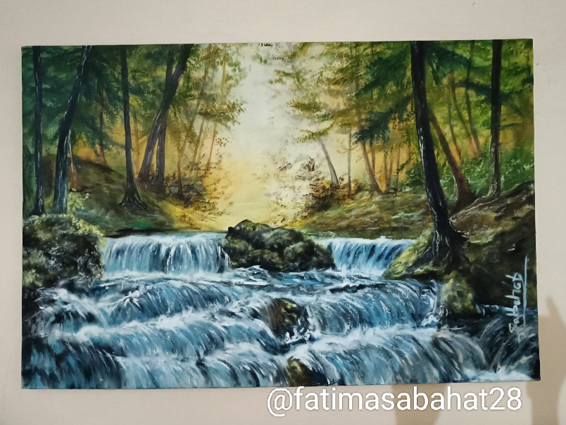 Realist sketch, Painting by Young Artist Sabahat Fatima