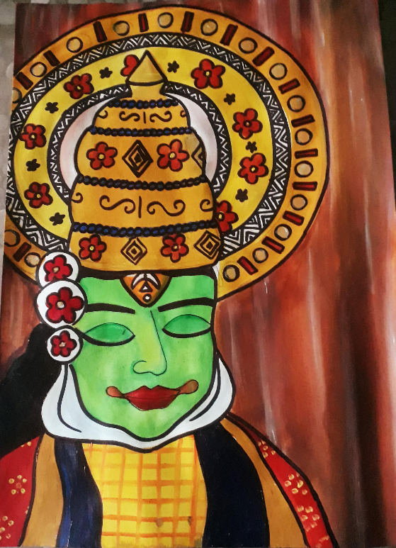 Acrylic painting on canvas board - Chitra Art - Paintings & Prints