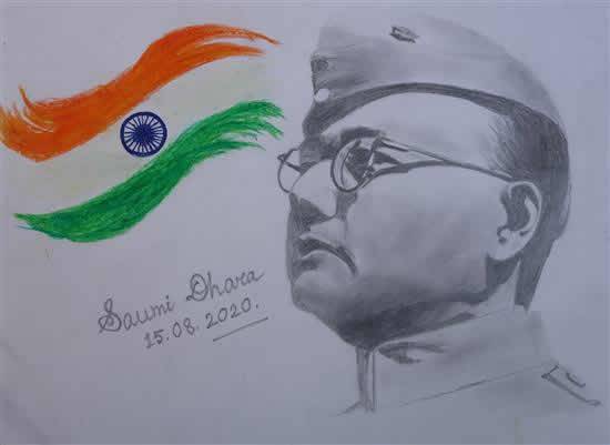 Independence Day special drawing with pencil sketch / step by step Independence  Day drawing - YouTube