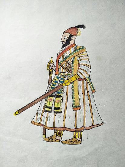 Painting by Tanay Nikheel Kelkar - Shivaji Maharaj